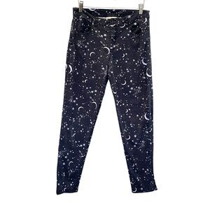 Modcloth Celestial Print Pants Women’s Size Small Tapered Leg Ankle Length